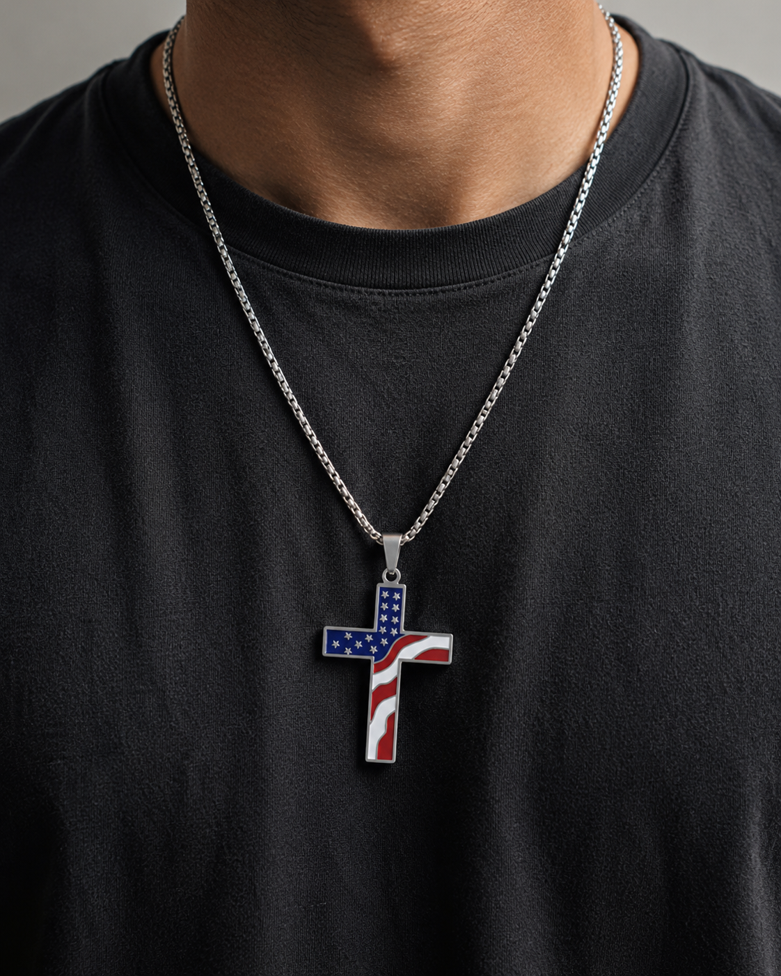 Will's: America Cross Necklace
